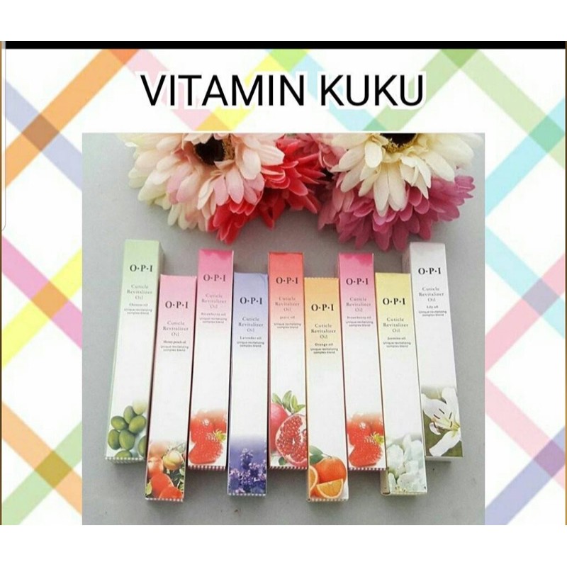 [ ECER ] O.P.I vitamin kuku