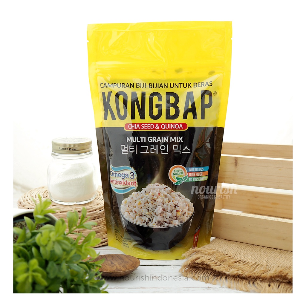 Kongbap Multi Grain Mix Chiaseed &amp; Quinoa - 1 Kg