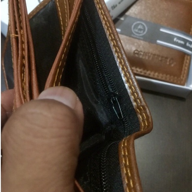 [[antonHilmanto]] dompet lipat 3 dimensi atau 3 ruang Bulak balik bahan kulit sintetis lokal pipa talang air #dompet #dompetlipat #dompetpria #dompetcowok