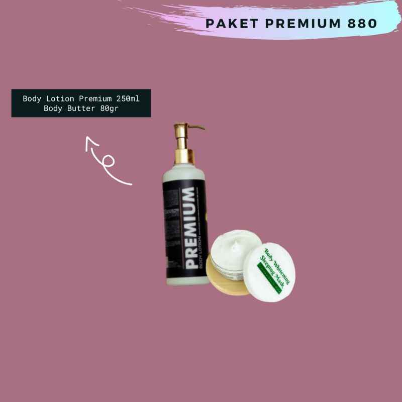 Paket Premium RSD/Risda Skin Glow (Pemutih Badan)