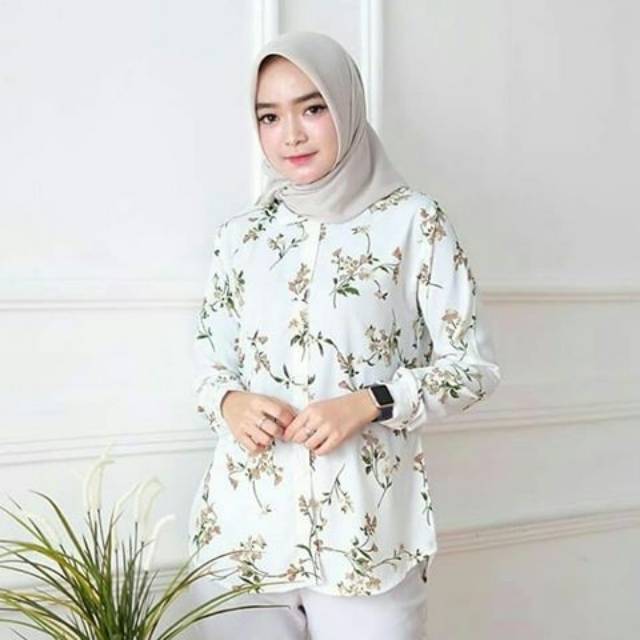 Fourfashion Adellia Blouse Kemeja Adellia Monalisa Maxmara