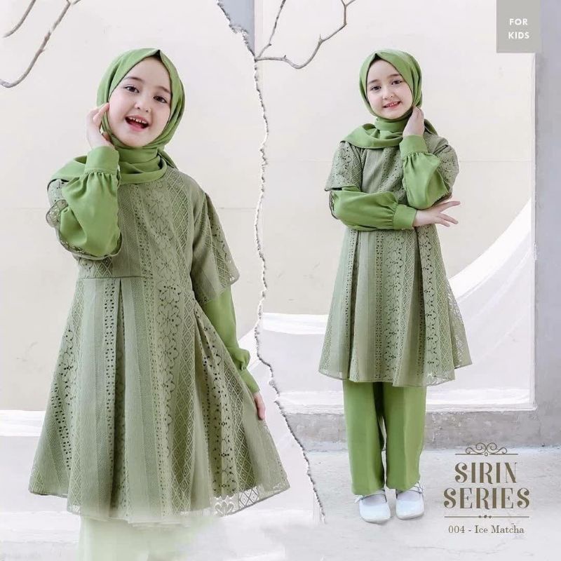 Sirin series kids setelan anak umur 6-9 tahun // myra set anak