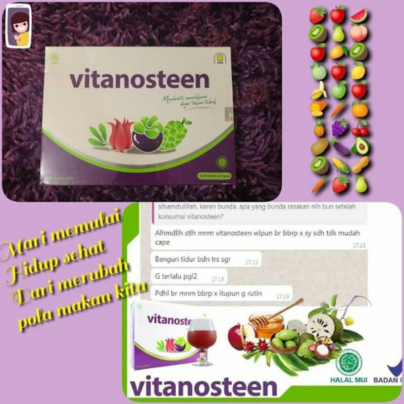 

Minuman kaya akan Nutrisi Vitanoteen Nasa