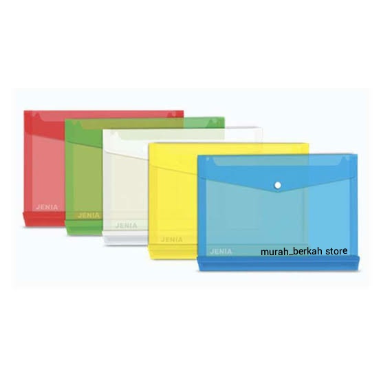 

MAP PLASTIK FOLIO Kancing Warna warni/F4