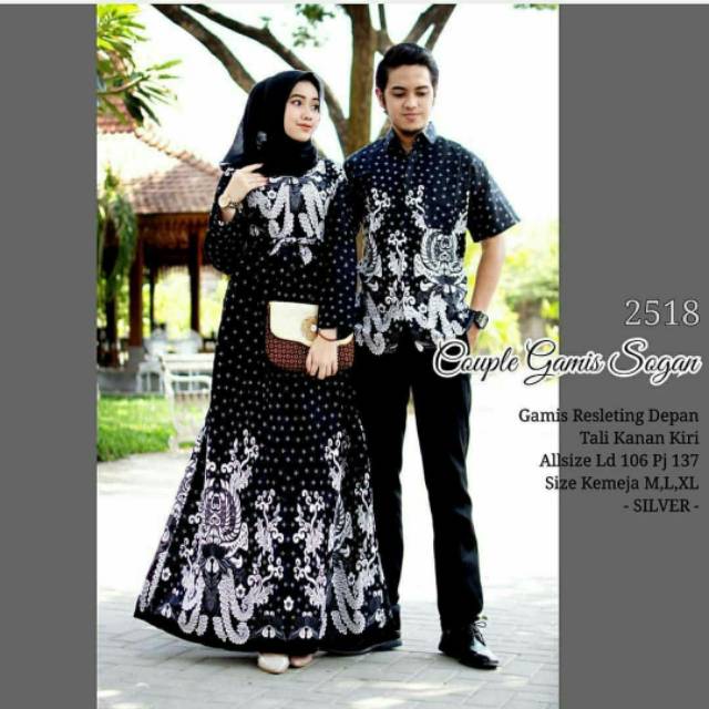 Couple Gamis Keluarga, Ayah Bunda &amp; Anak / MUSLIM / FASHION BATIK / JUMBO / GAMIS MUSLIMAH // Wanita