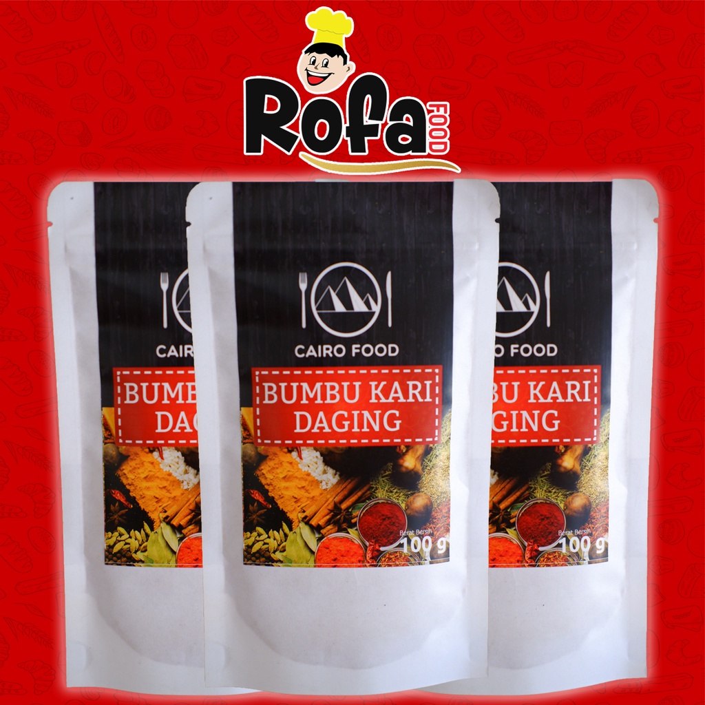 

Bumbu Cairo Food Meat Curry uk 100gr