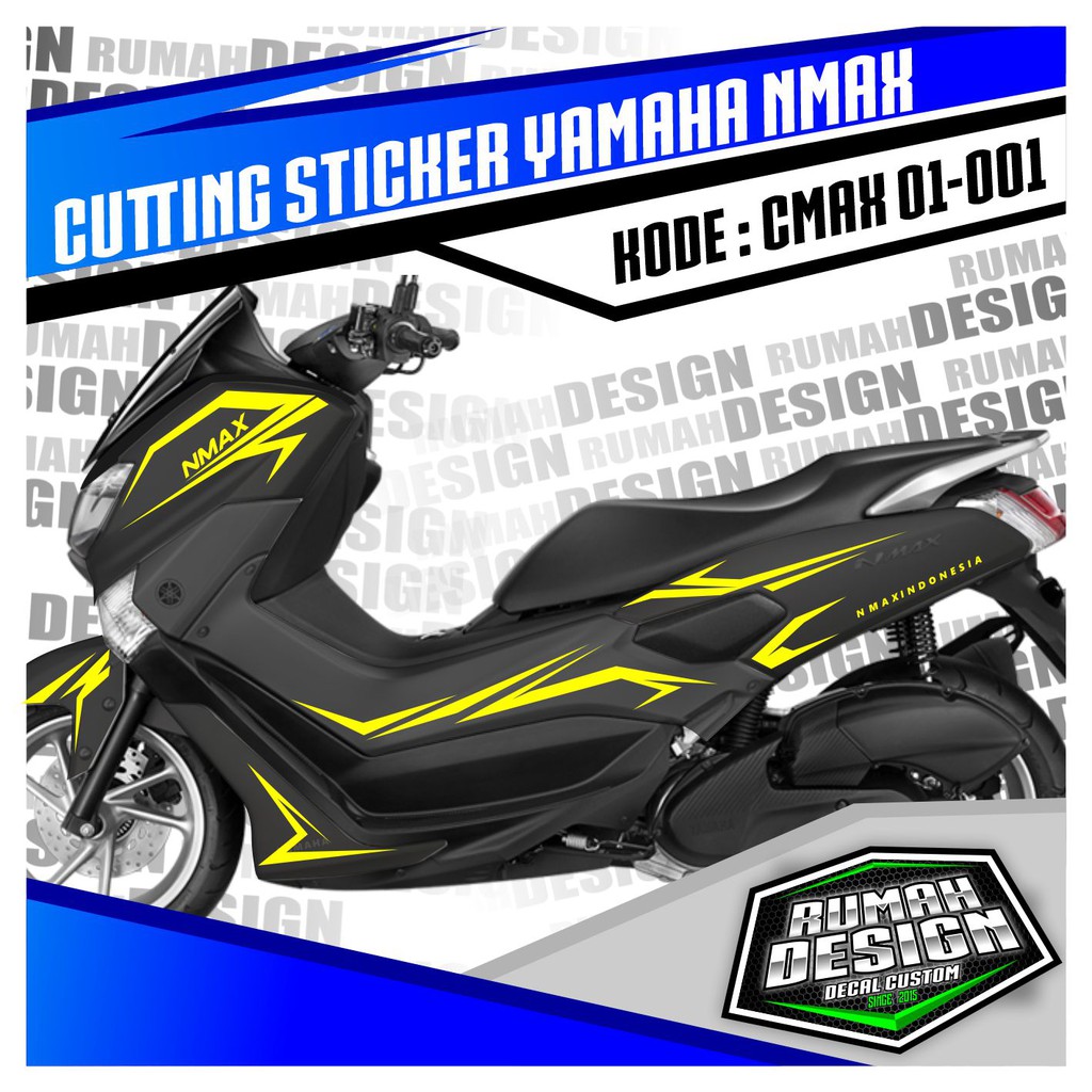 CUTTING STICKER YAMAHA N-MAX 2017 01