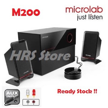 Microlab M200 - Multimedia Speaker Komputer