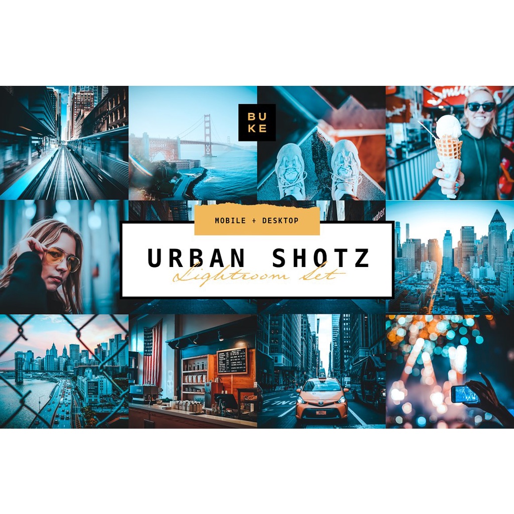 Urban Shotz Pro Lightroom Preset Desktop IOS Android