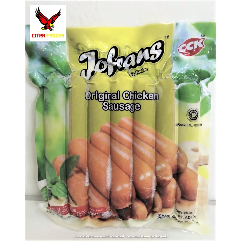 

Jofrans Original Chicken Sausage (Sosis Ayam Original)