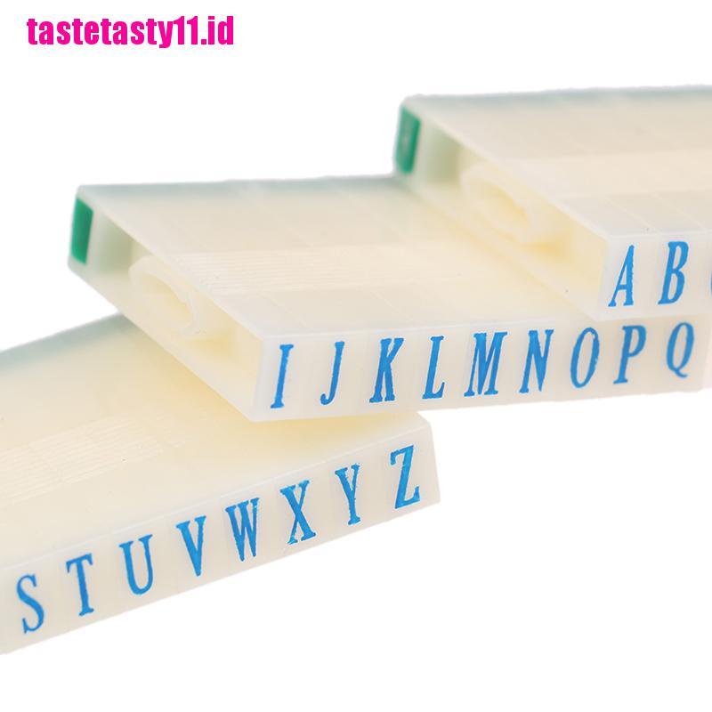 (TTID) Stempel Kertas Motif Angka / Simbol / Huruf