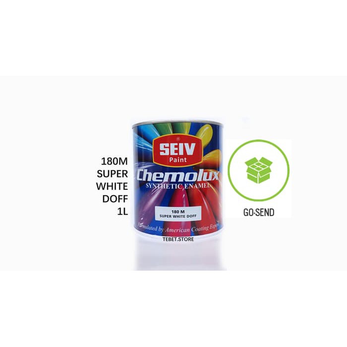 

CAT MINYAK UTK KAYU / BESI MERK SEIV WARNA SUPER WHITE DOFF (DOP)