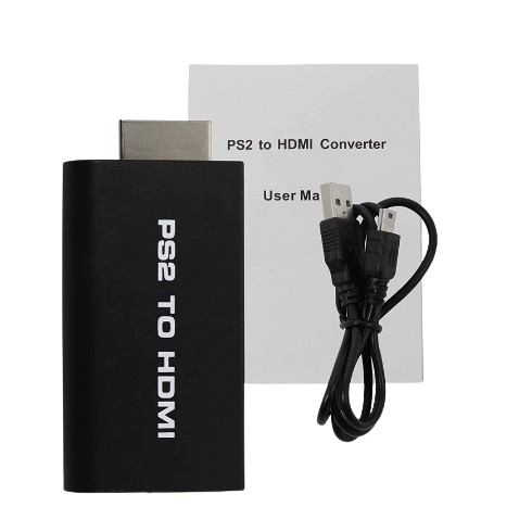 Convertor HDMI PS2 Converter PS2 Konverter PS2 Convertor PS2 PS3 To Hdmi 3.5mm Port