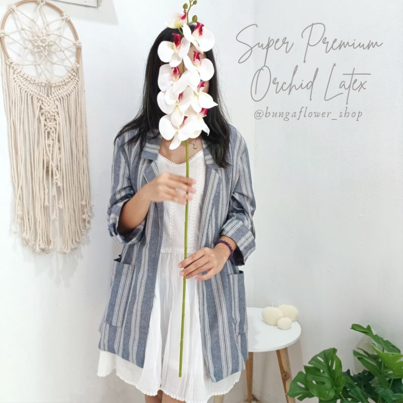 NEW Super Premium Anggrek Latex Import Jumbo | Super Premium Orchid Latex Import Murah | Dekorasi Ru