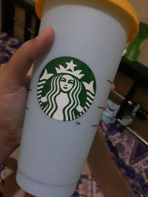 Reusable Cup Starbucks - Color Changing Cups Ori 100%