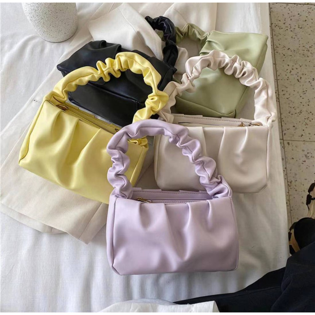 Fashion Curly Korean Import Bag 2 FREE Long Strap