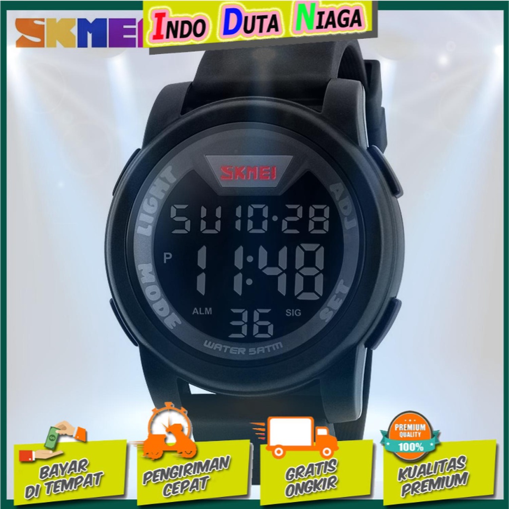 IDN - SKMEI Jam Tangan Trendy Digital Pria - DG1218