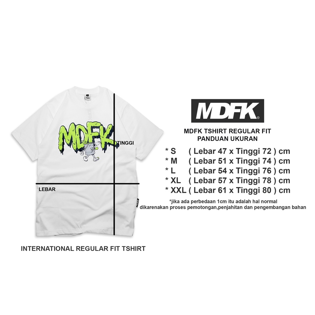 MDFK SLIME BUCKET GRAFFITI T SHIRT