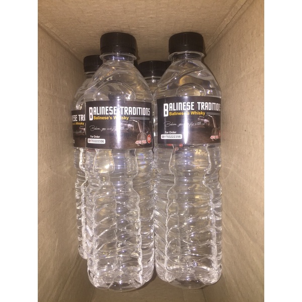 paket 4 pcs arbal traditional khas bali 30% vol kemasan 600 ml/botol