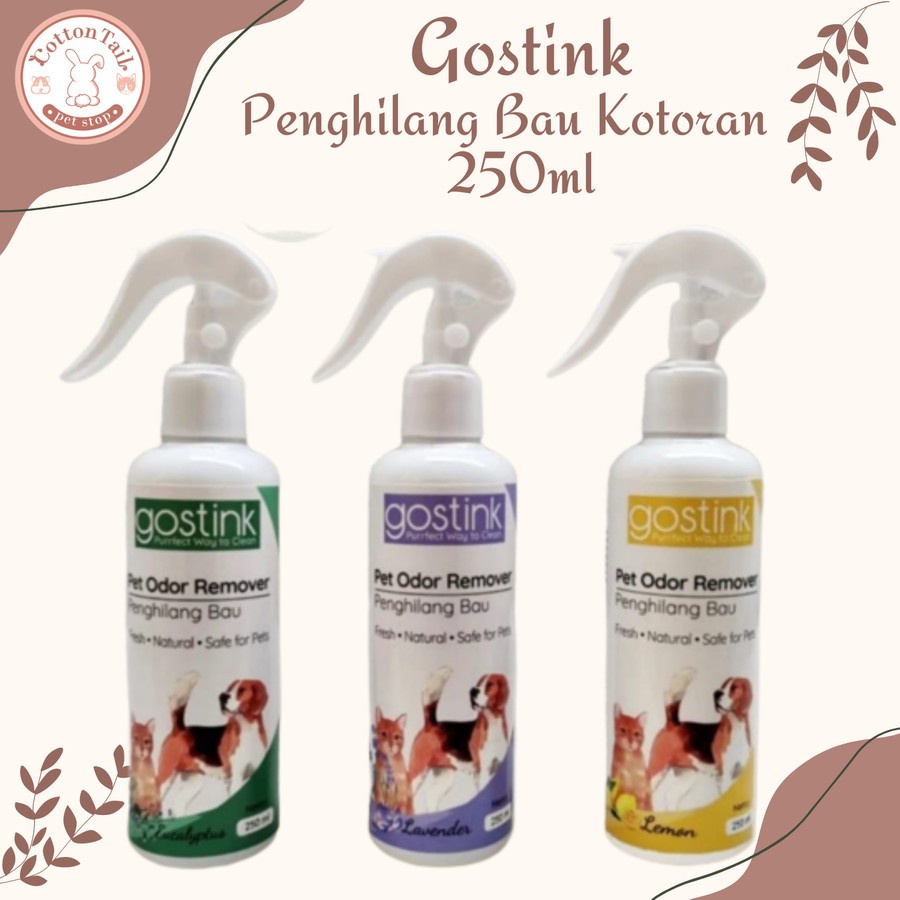 GOSTINK Pet Odor Remover 250ml / Penghilang Pengusir Bau Kotoran Hewan