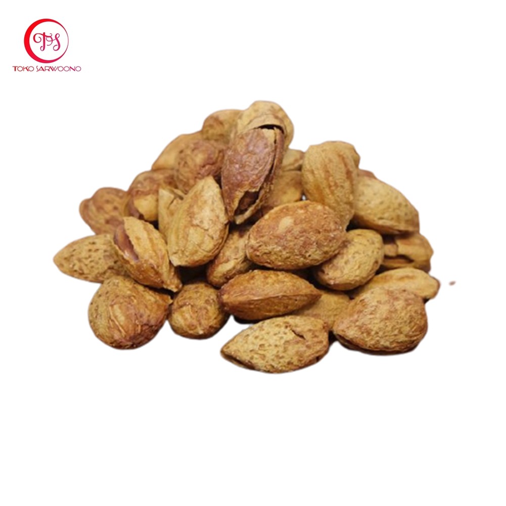 Kacang Almond Susu Panggang 1 kg - Original Milk Roasted Almond