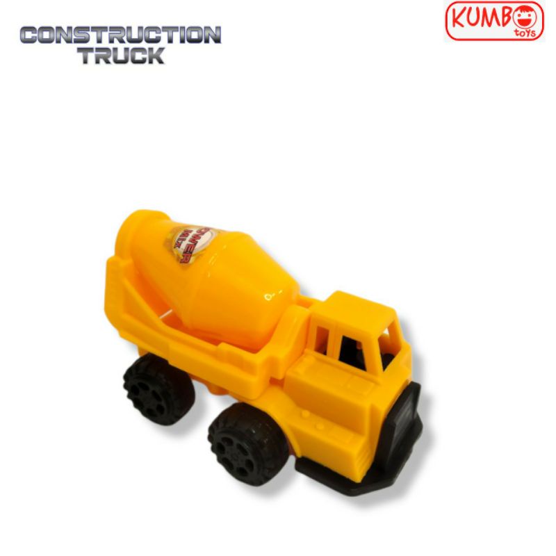 Mainan Anak Mobil Konstruksi Construction Truck Isi 6 Pcs