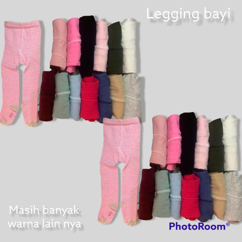 legging bayi polos legging anak premium(minimal order 3 pcs)