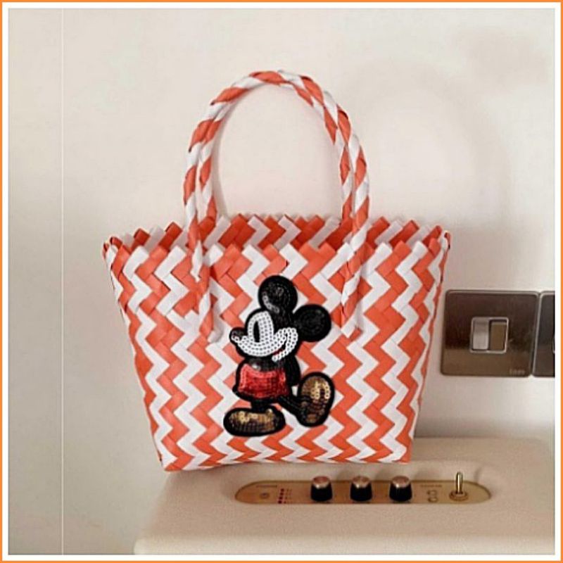 Tas Fashion Import ( Hand-Bag ) ZARA - MICKEY MOUSE  . Kode : B68718