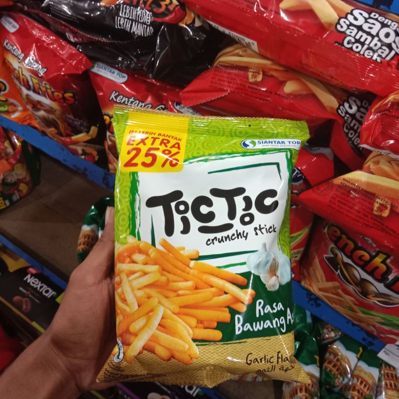 

Yummer l Snack camilan TicTic Crunchy Stick Bawang