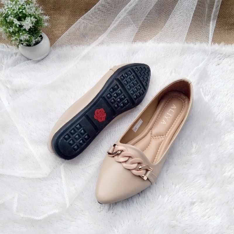 Aliya Flatshoes Aisyah ALS029 Sepatu Flat Wanita