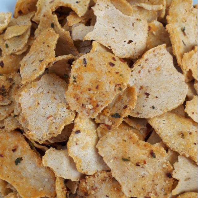 

Basreng Pedas Keju Daun Jeruk