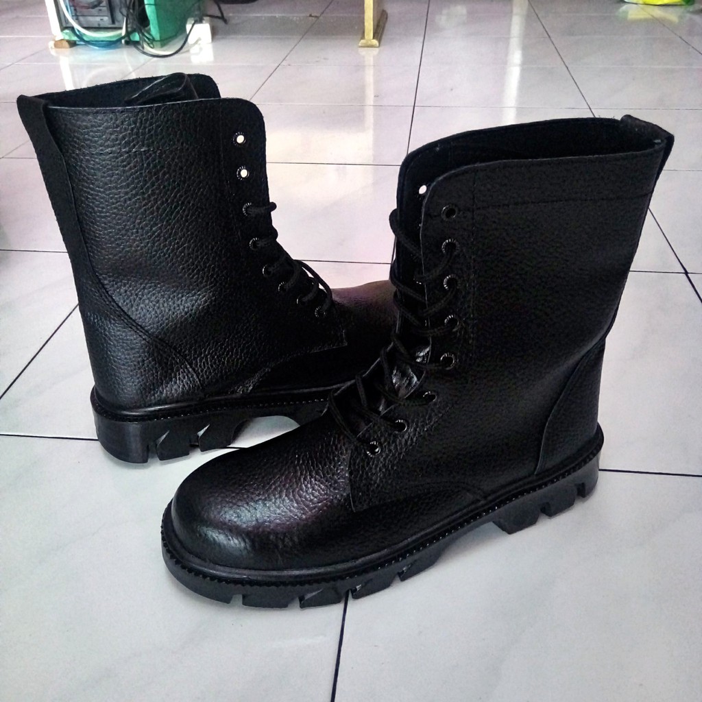 Sepatu PDL militer TNI POLRI Security satpam Linmas Banser Akpol Akmil