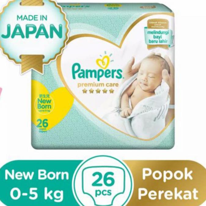 Pampers Nb26 New Born 26 Popok Newborn