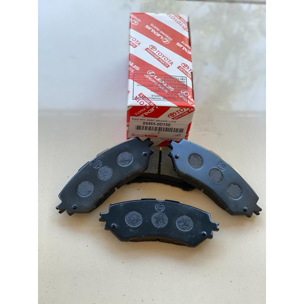 KAMPAS REM DEPAN-BRAKE PAD YARIS ALL NEW/VIOS ALL NEW 04465-0D150