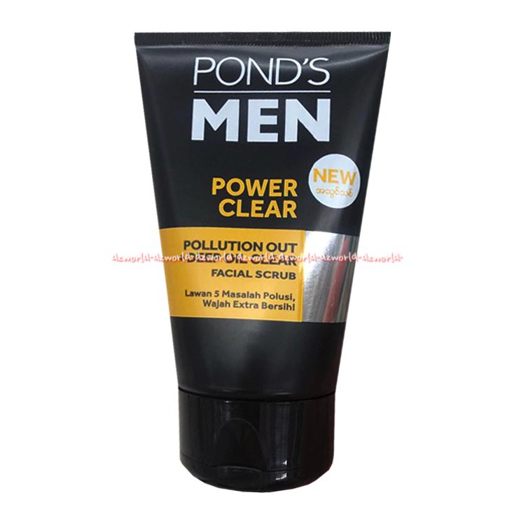 Pond's Men Oil Pollution Out 100ml Pembersih Muka Ponds Men bebas Kilap