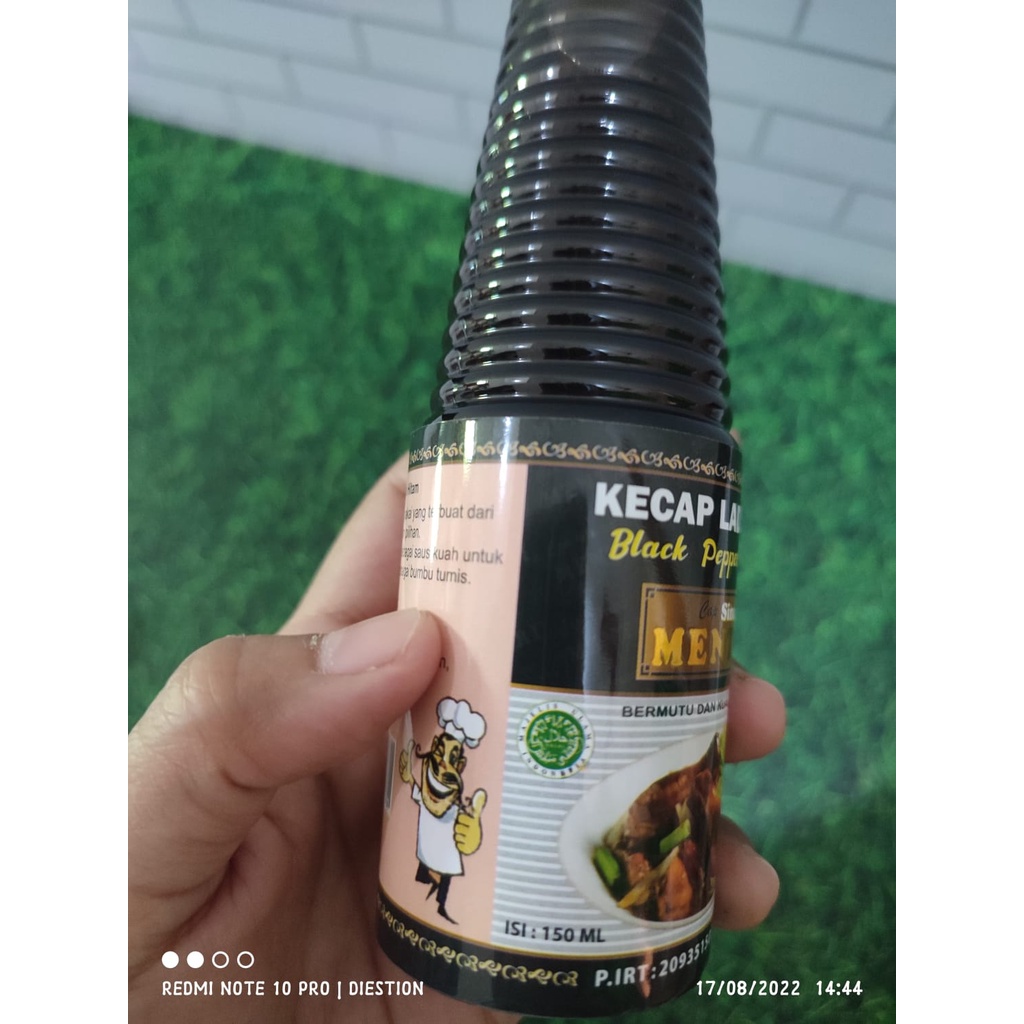 Kecap Lada Hitam Cap Sinar Mentari 150mL [Halal]