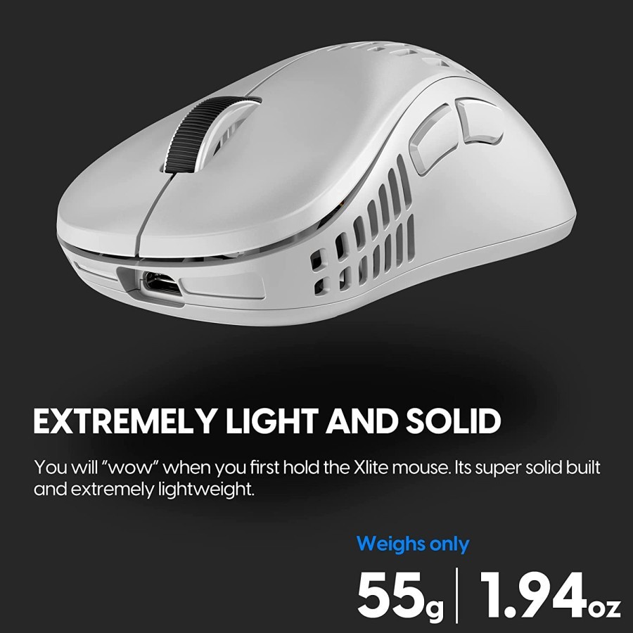 Pulsar Xlite V2 Mini Wireless Gaming Mouse - White
