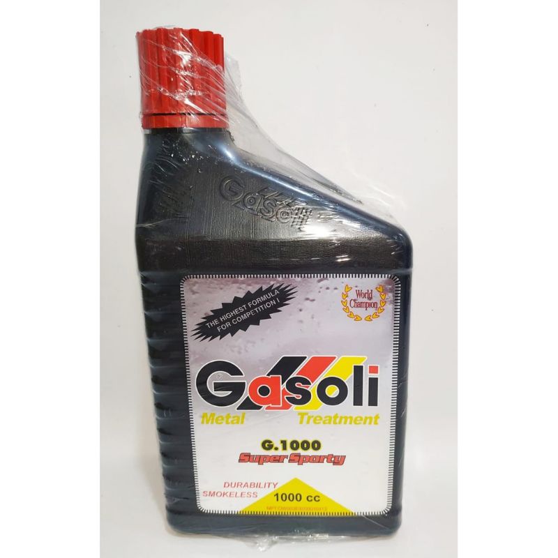 Gasoli 2T G1000 Super Sporty 1Liter Oli Samping 2Tak