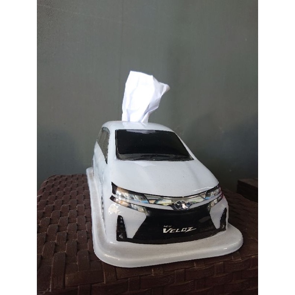 (Bisa Request) tempat tisu bentuk mobil new avanza/veloz