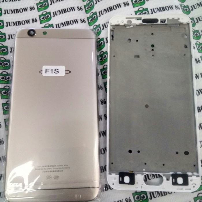 ✅ casing Housing Oppo F1s Back Case Cover plus frem LCD oppo F1s