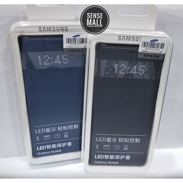 Hot Sale CASE LED VIEW COVER SAMSUNG GALAXY NOTE 8 ORIGINAL - Biru