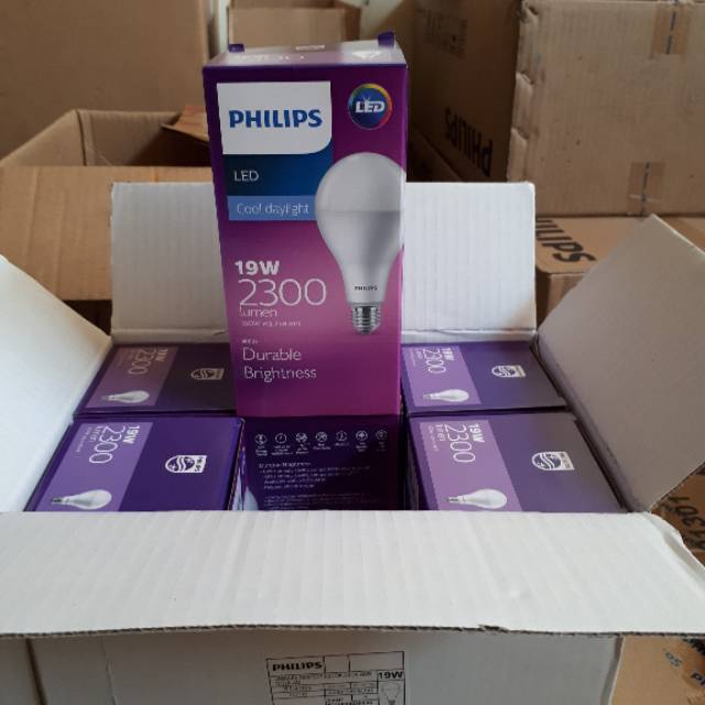 LAMPU LED PHILIPS 19 WATT 19WATT 19W 19 W PUTIH BERGARANSI