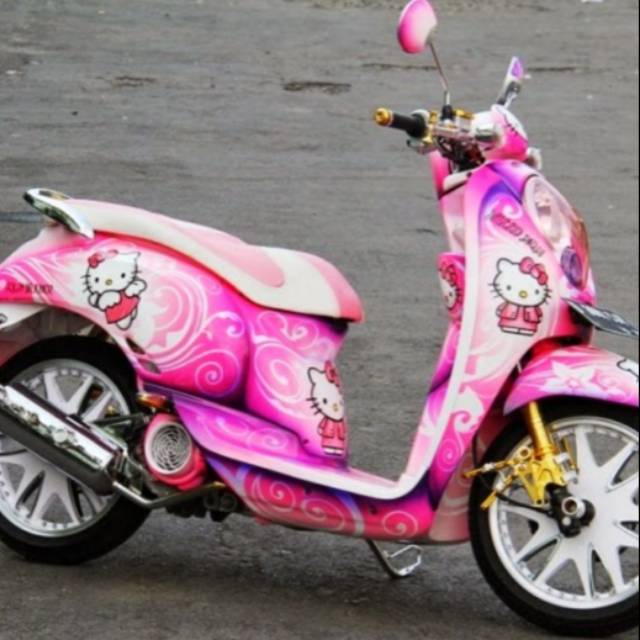 Decal scoopy full body hello kitty