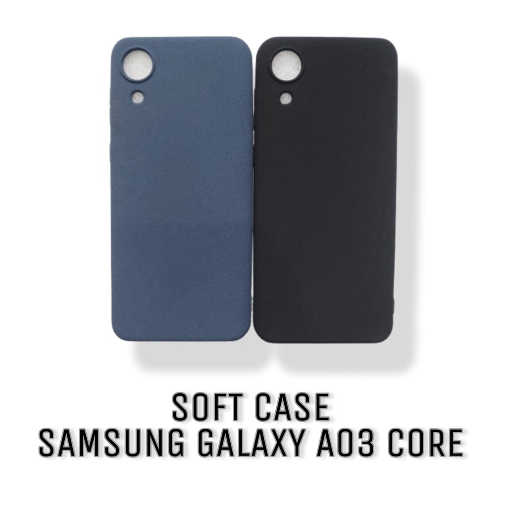 PROMO Case SAMSUNG GALAXY A03 CORE Soft Case Matte Sandstone Anti Fingerprint Casing Handphone