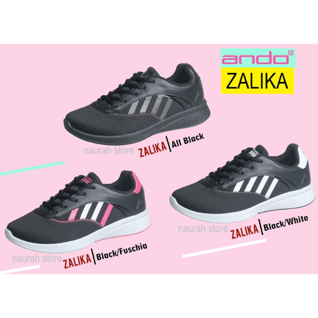 SEPATU ANAK REMAJA ANDO ZALIKA 100% ORIGINAL SNEAKERS SPORTY KEREN KUALITAS IMPORT DISKON MURAH