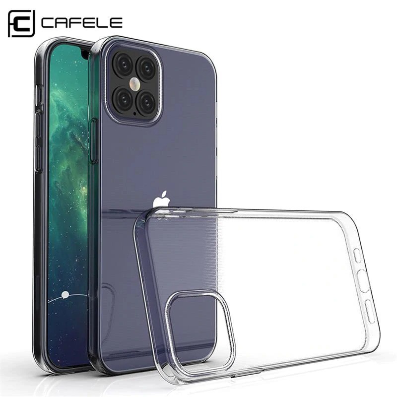 Case iPhone Mini 12 Pro 12 Pro Max Cafele Original Casing Transparan Murah