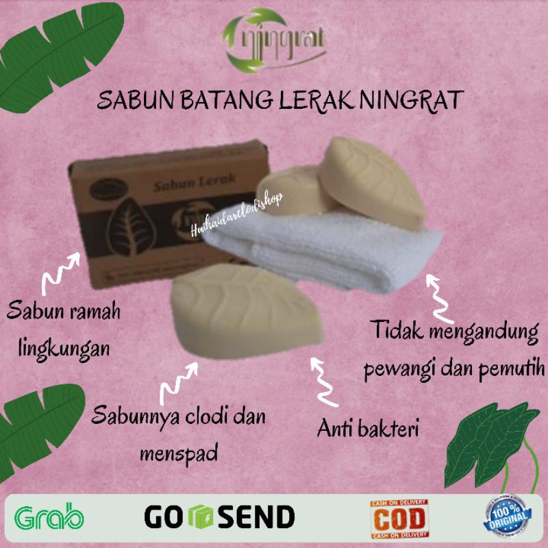 [BISA COD] Sabun Ramah Lingkungan | Sabun Lerak Ningrat | Sabun Batang Ningrat