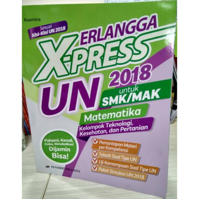 Express Matematika Smk 2018 Kelompok Teknologi Kesehatan Dan