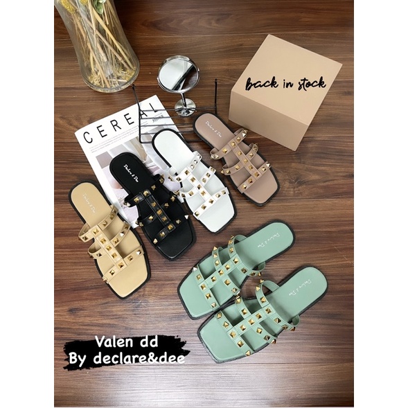 DECLARE&amp;DEE SANDAL WANITA FLAT VALEN DD