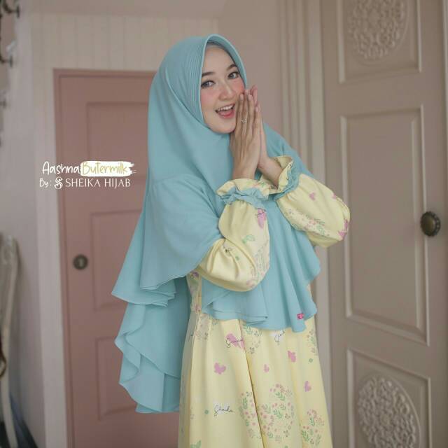 SET AASHNA DRESS//DRESS ORIGINAL BY SHEIKA HIJAB//GAMIS PREMIUM//GAMIS ANGGUN CANTIK//